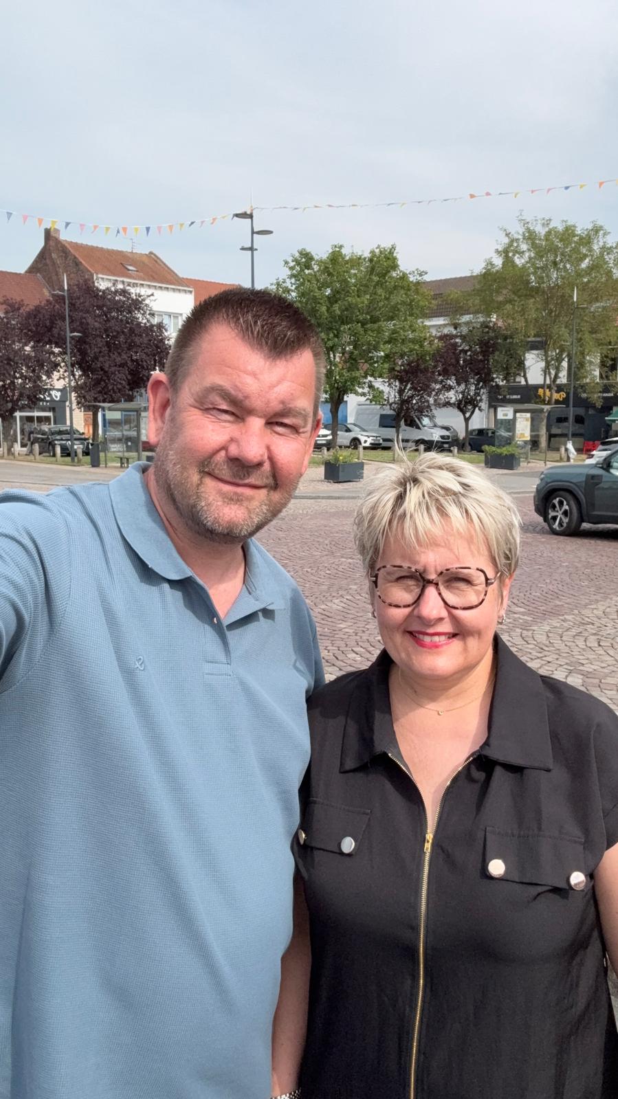 Grand-Place de Carvin — Frédéric et Christelle Kryszke, Expertimo