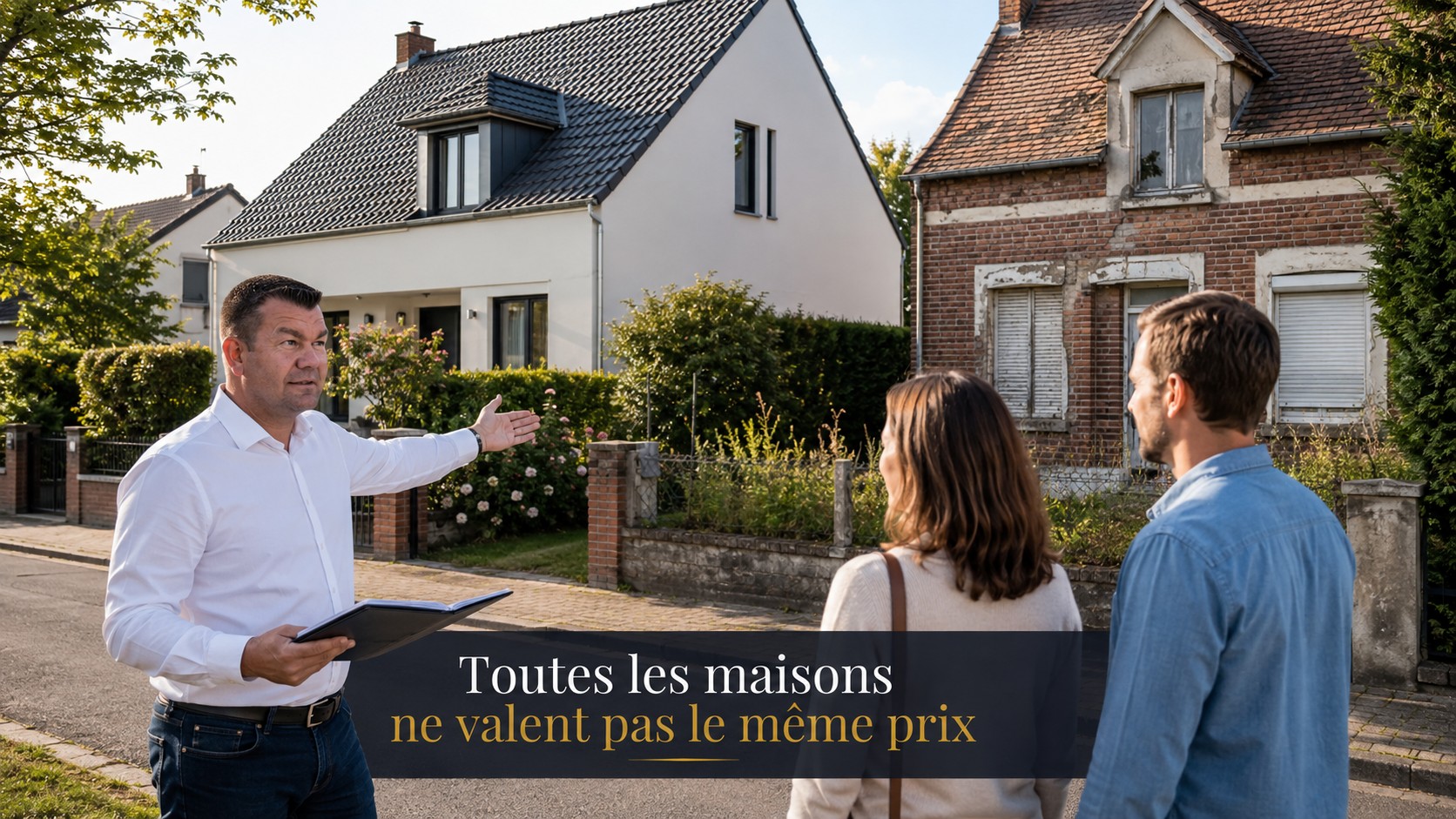 Ce qui fait varier le prix d'une maison à Sainghin-en-Weppes : état, DPE, terrain, rue
